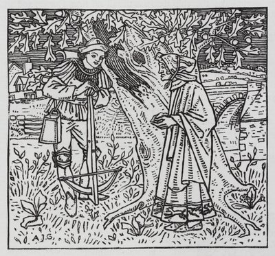 Hans Christian Andersen: Pudełko na krzesiwo (lito) autorstwa Arthur Joseph Gaskin