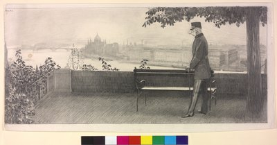 Cesarz Austrii Franciszek Józef I autorstwa Arthur Lajos Halmi