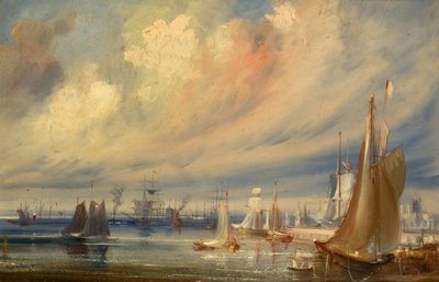 Dundee Docks z patentu Slip autorstwa Arthur Lee