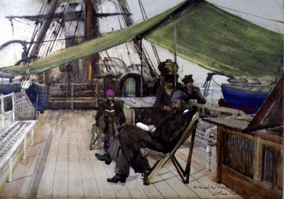 Na pokładzie „Magdali” autorstwa Arthur Melville