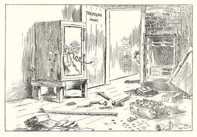 AD 1100, Królewski włamywacz (litografia) autorstwa Arthur Moreland