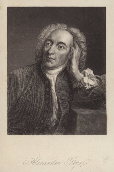 Alexander Pope autorstwa Arthur Pond