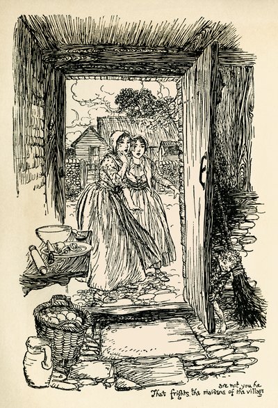 Sen nocy letniej autorstwa Arthur Rackham
