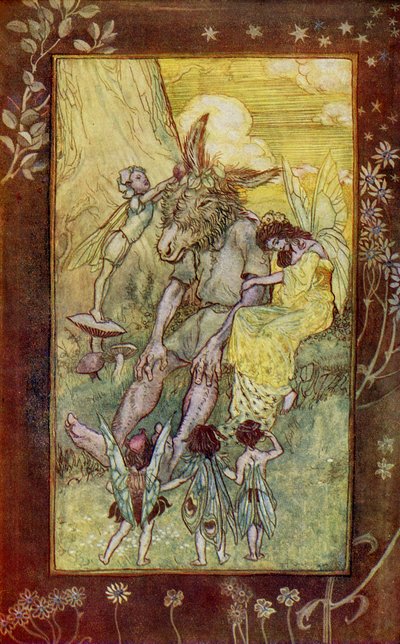 Sen nocy letniej Williama Szekspira autorstwa Arthur Rackham