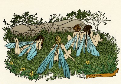 Sen nocy letniej Williama Szekspira autorstwa Arthur Rackham