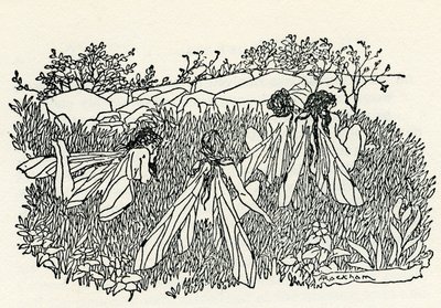 Sen nocy letniej Williama Szekspira autorstwa Arthur Rackham