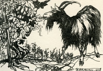 Bajki Ezopa autorstwa Arthur Rackham
