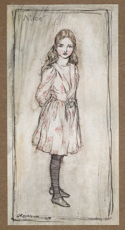 Alicja autorstwa Arthur Rackham