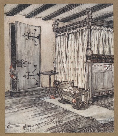 Prawie bajkowy czas”. Kadr z filmu „Sen nocy letniej”. autorstwa Arthur Rackham