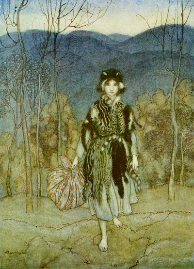 Kocia skóra autorstwa Arthur Rackham