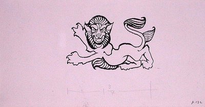 Heraldyczny Lew, ilustracja do 