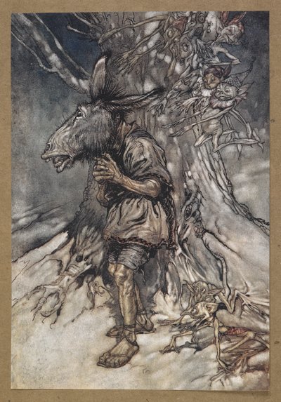 Zaśpiewam, żeby usłyszeli, że się nie boję”. Spód. Kadr z filmu „Sen nocy letniej”. autorstwa Arthur Rackham