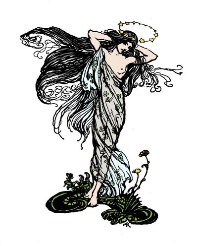 Ilustracja do „Snu letniej nocy” Williama Szekspira autorstwa Arthur Rackham