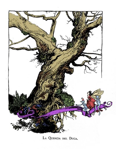 Ilustracja do „Snu letniej nocy” Williama Szekspira autorstwa Arthur Rackham