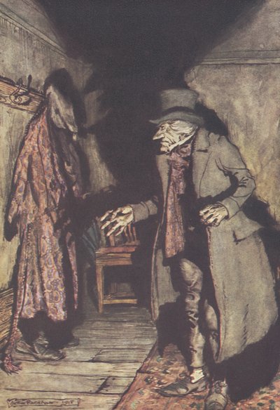 „Nikt pod łóżkiem…” autorstwa Arthur Rackham