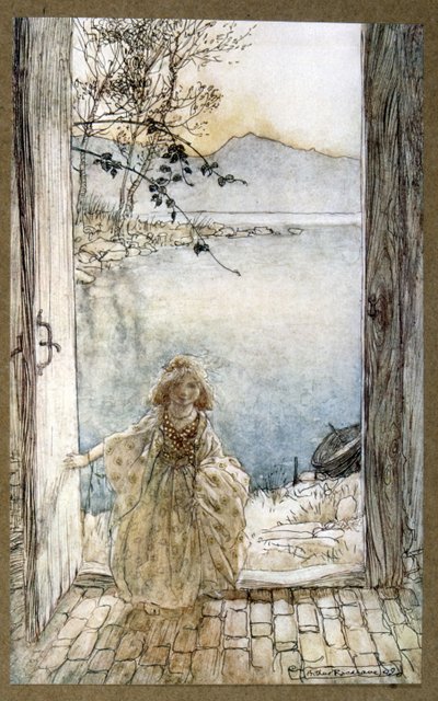 Ondynia autorstwa Arthur Rackham