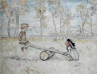 Zobacz, widziałem, Margery Daw autorstwa Arthur Rackham