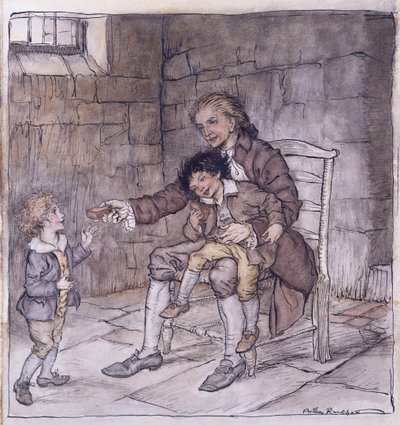 Sir William Thornhill autorstwa Arthur Rackham