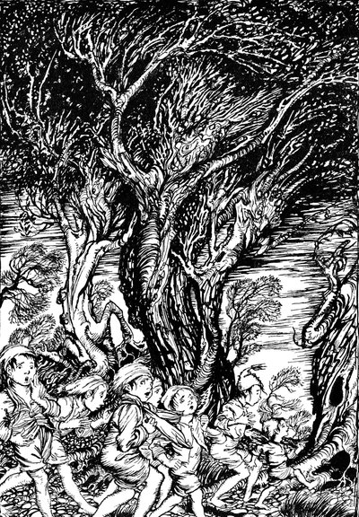 Wróżka Arthura Rackhama autorstwa Arthur Rackham
