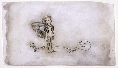 The Fairies Thing, ilustracja z „Snu nocy letniej”, wyd. przez Heinemana autorstwa Arthur Rackham