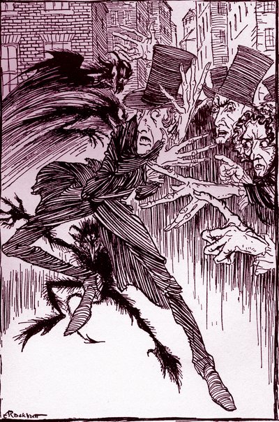 Imp of the Perverse autorstwa Edgara Allana Poe autorstwa Arthur Rackham
