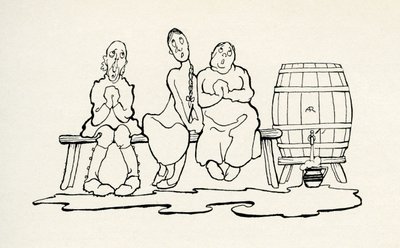 Trzy głupstwa autorstwa Arthur Rackham