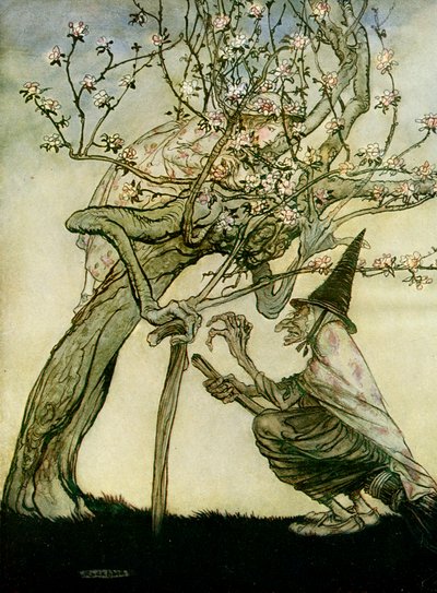 Dwie siostry autorstwa Arthur Rackham