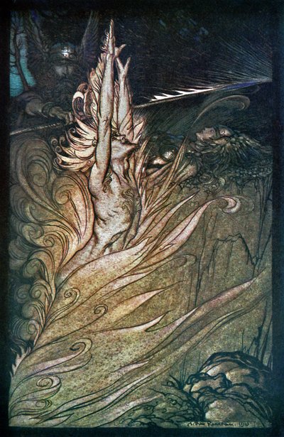 Walkiria Walkiria autorstwa Arthur Rackham