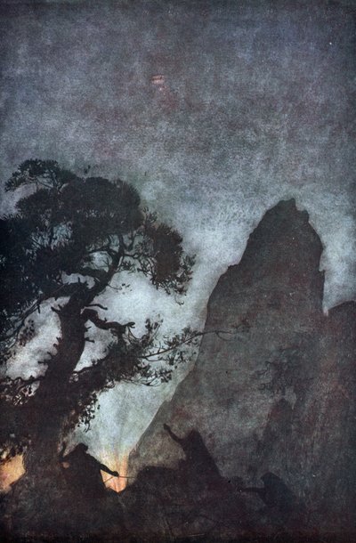 „Trzy Norny”, 1924. autorstwa Arthur Rackham