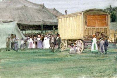 Cyrk w Rye autorstwa Arthur Romilly Fedden