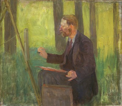 Thomas Herbst (1848-1915) w pracy autorstwa Arthur Siebelist