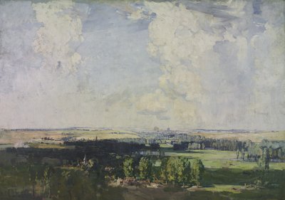 Amiens, klucz zachodu, 1928 autorstwa Arthur Streeton