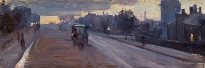 Hoddle St., 22.00 autorstwa Arthur Streeton