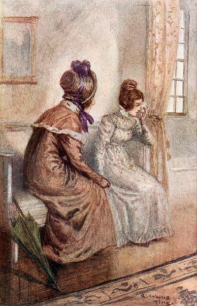 Ilustracja do Emmy autorstwa Jane Austen autorstwa Arthur Wallis Mills