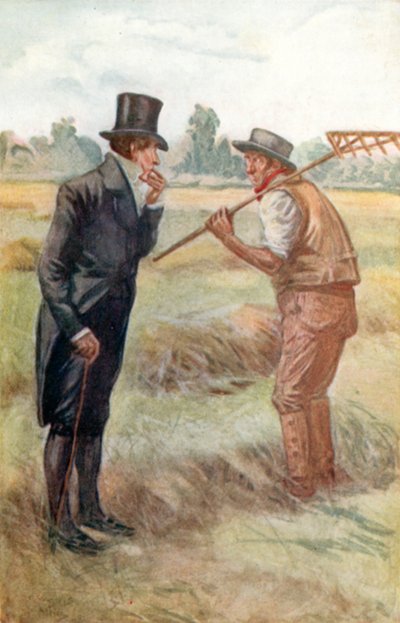 Ilustracja do Emmy autorstwa Jane Austen autorstwa Arthur Wallis Mills