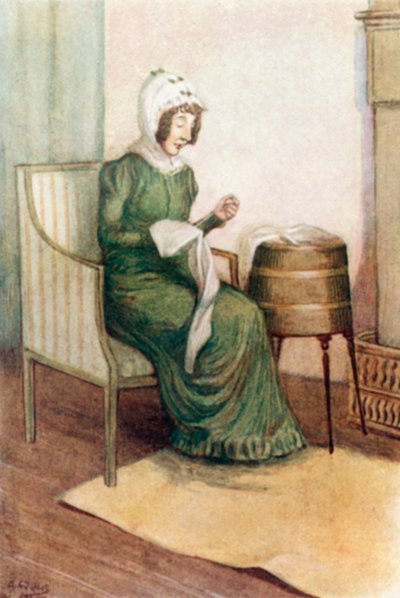 Ilustracja do Dumy i Uprzedzenia autorstwa Jane Austen autorstwa Arthur Wallis Mills