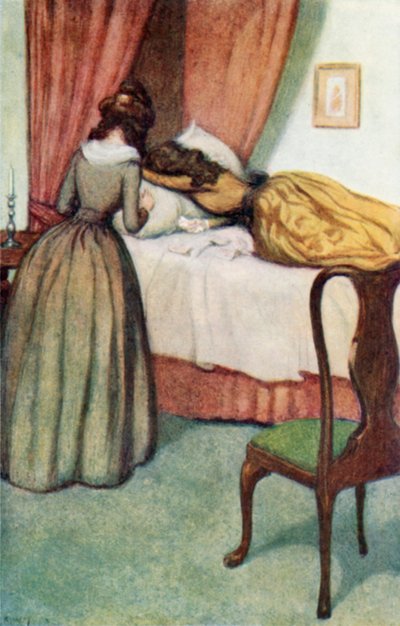 Ilustracja do rozsądku i wrażliwości autorstwa Jane Austen autorstwa Arthur Wallis Mills
