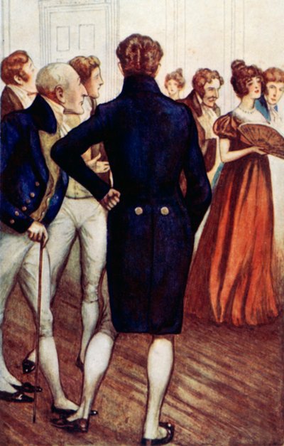 Ilustracja do rozsądku i wrażliwości autorstwa Jane Austen autorstwa Arthur Wallis Mills