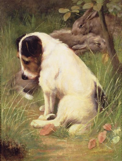 Po ciężkim dniu polowania autorstwa Arthur Wardle