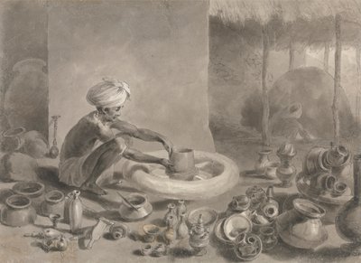 Indyjski Potter autorstwa Arthur William Devis
