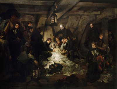 Śmierć Nelsona, 21 października 1805 r. autorstwa Arthur William Devis