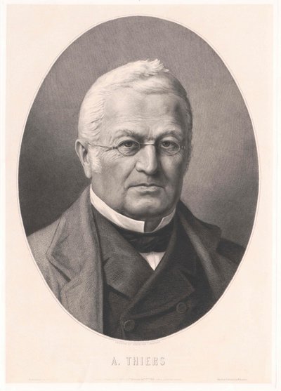 Adolphe Thiers autorstwa Artist Unknown