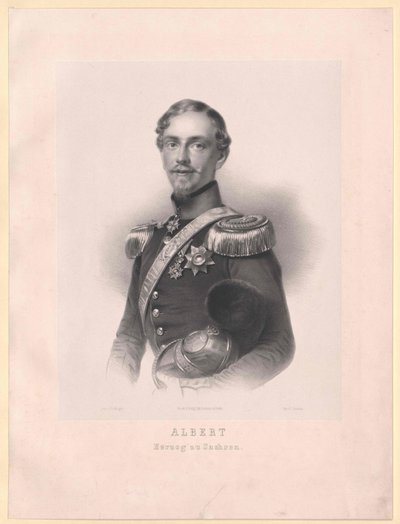 Albert I król Saksonii, autorstwa Artist Unknown