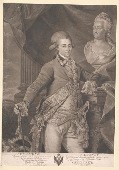 Aleksandr Dimitrijewicz Łanskoj autorstwa Artist Unknown