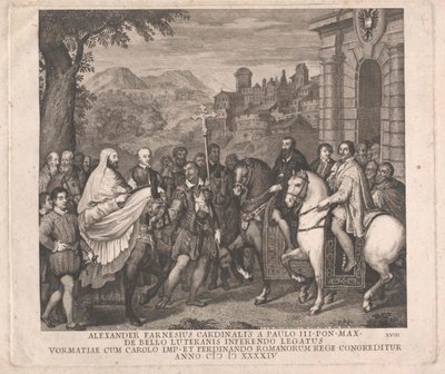 Alexander Farnese autorstwa Artist Unknown