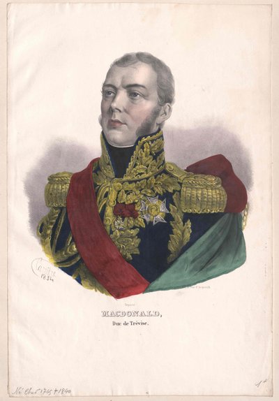 Alexandre MacDonald (druk) autorstwa Artist Unknown