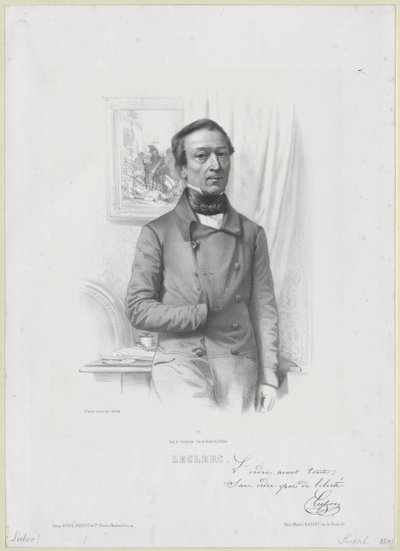 Alexandre Maximin Leclerc autorstwa Artist Unknown