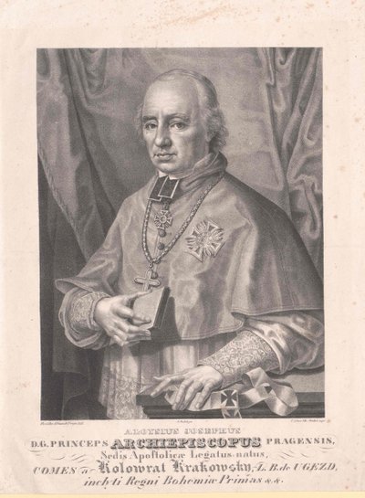 Alojzy Józef hrabia Kołowrat Krakowski autorstwa Artist Unknown