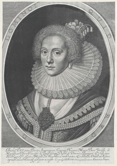 Amalie hrabina Solms-Braunfels autorstwa Artist Unknown