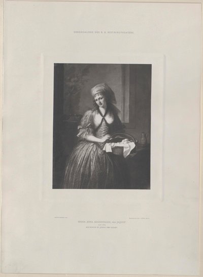 Anna Adamberger-Jaquet autorstwa Artist Unknown